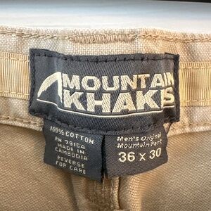 Men’s Mountain Khakis Original Mountain Pant, 36x30
